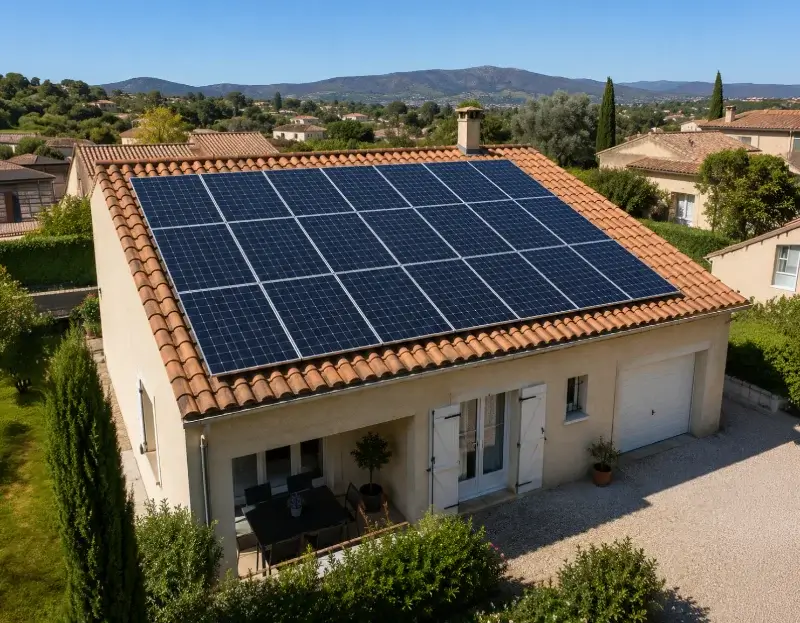 Prime à l'autoconsommation panneaux solaires Saint-Maigrin — aide financière de l'État
